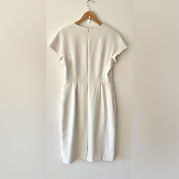 CLUB MONACO Sheer Detail Sheath Dress | Size 8 | - Picture 4 of 7